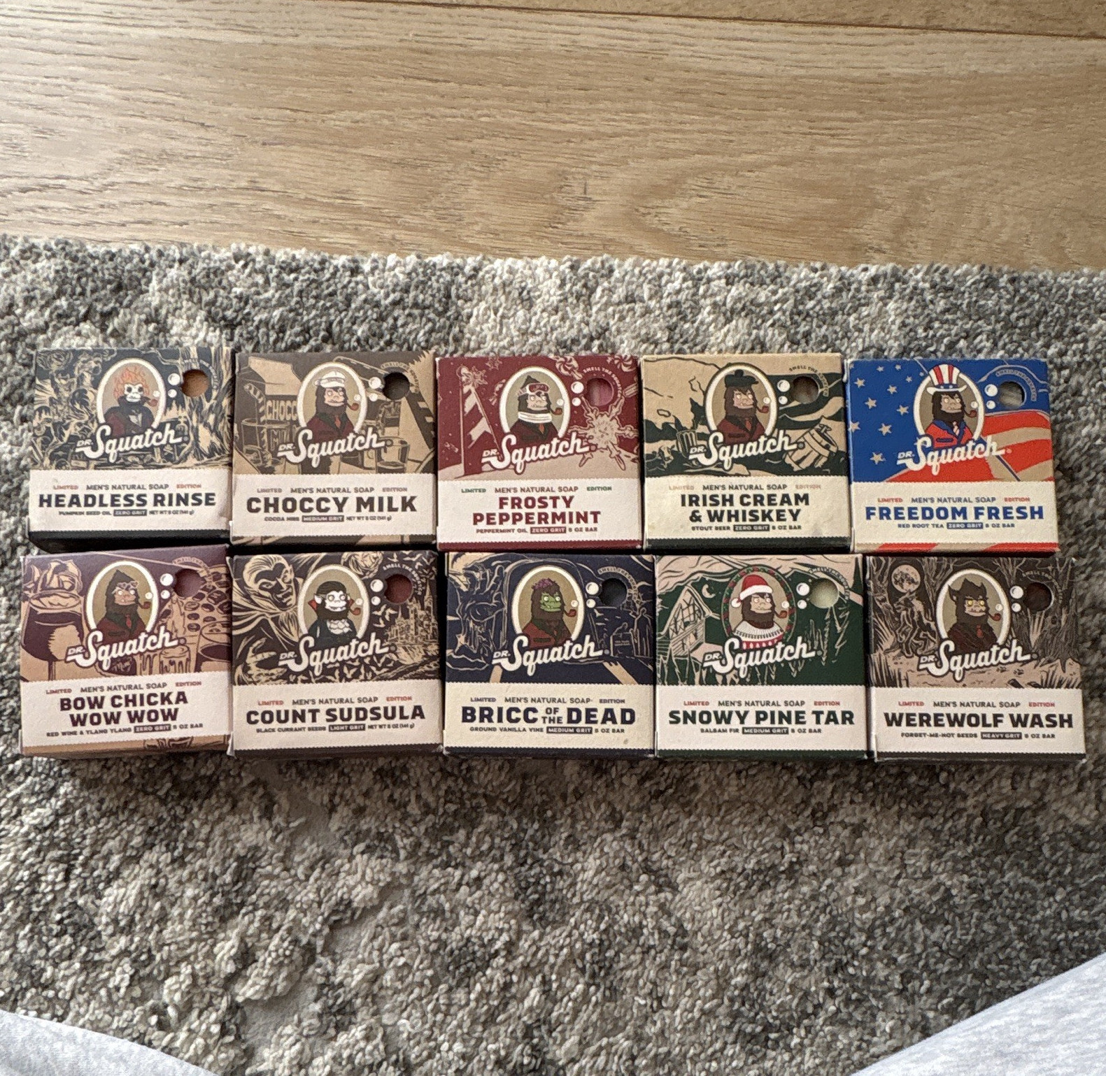 Dr. Squatch Limited Edition 10 Pack Holiday Set