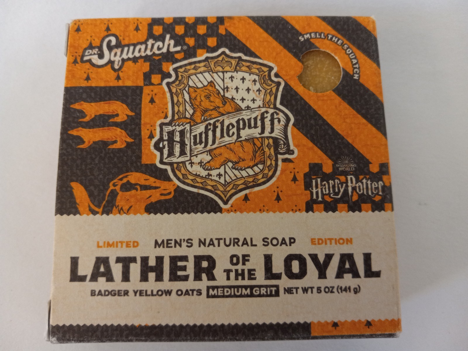 Dr. Squatch Bar Soap Harry Potter Hufflepuff/Slytherin/Ravenclaw Limited Edition