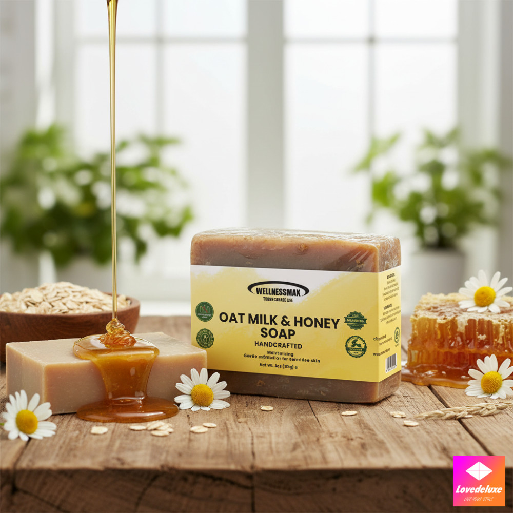 Oat Milk Honey Sensitive Skin Soap | Jabon de Avena y Miel Para Piel Sensible