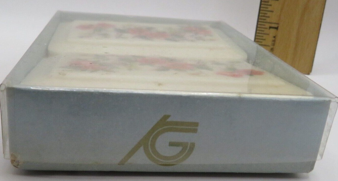 VTG Sealed Katherine Gray finest hard French soap 2-bar 5.5 oz Beach Sea Shells