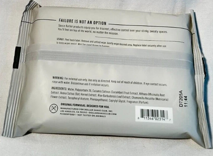One Wipe Charlies DSC Refreshing Butt Wipes 2 Packs Of 25 Ea Fresh Peppermint