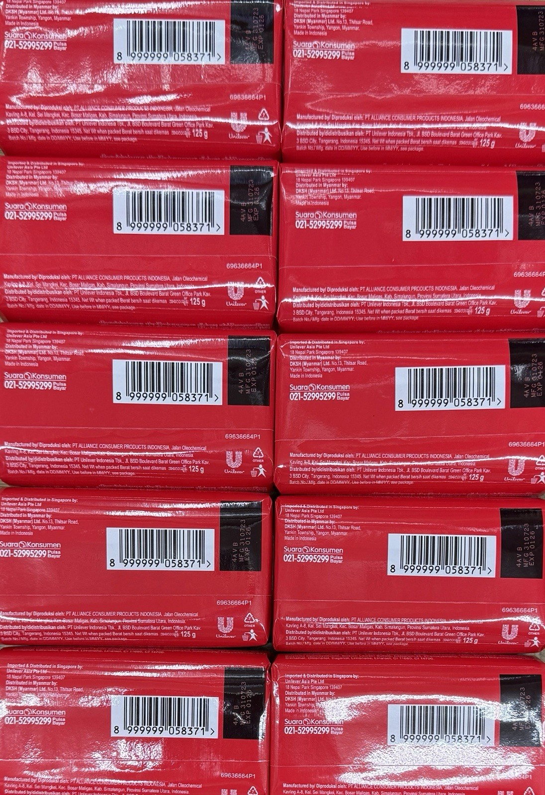 Camay International Classic Deodorant Soap Sensual Scent 4.40 Oz x 10 Bars