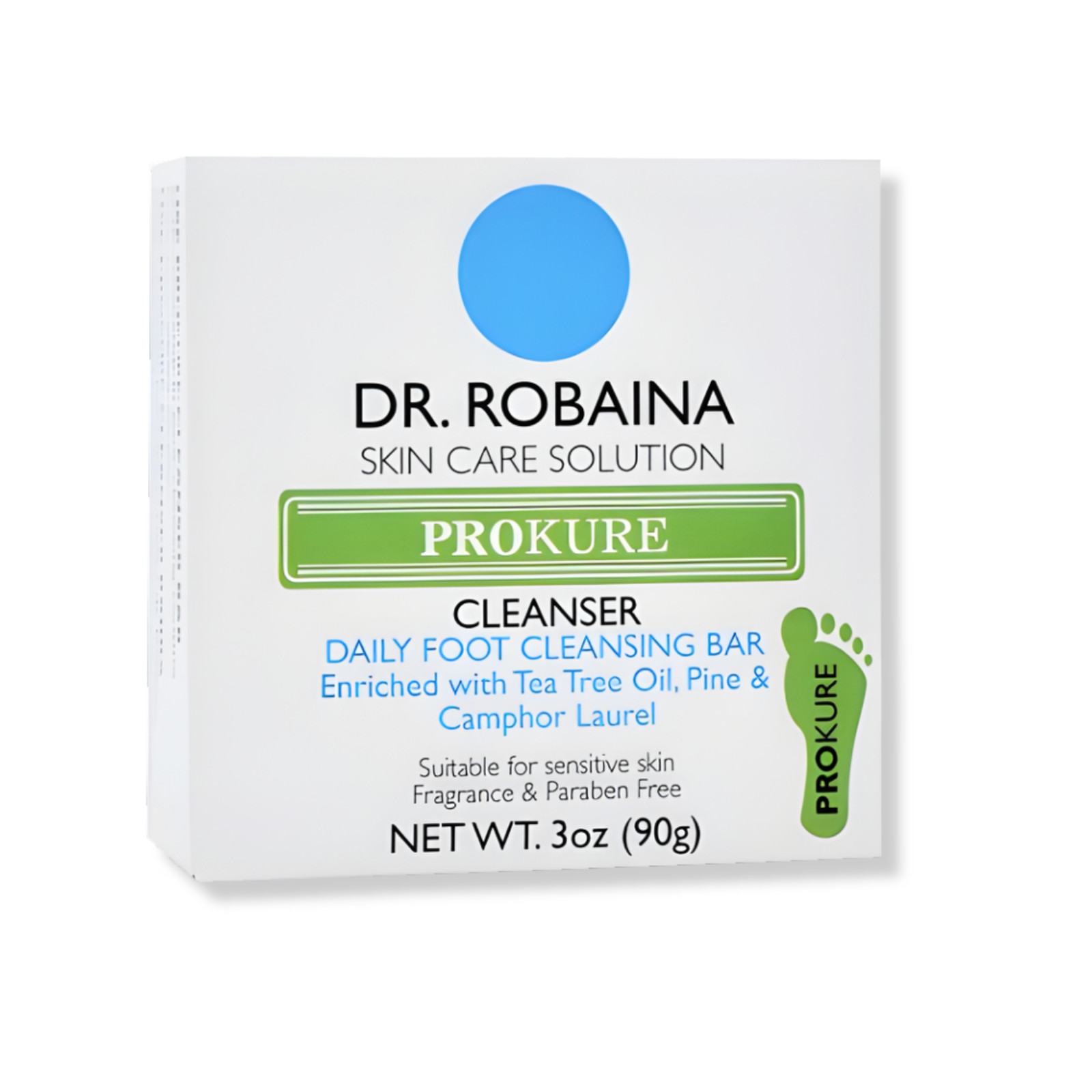 Dr. Robaina Prokure Soap 3 oz – Foot Cleansing Bar with Refreshing Botanicals
