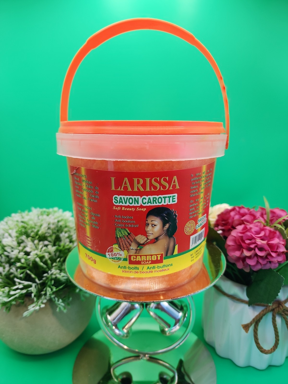 NEW LARISSA CARROT BEAUTY SOAP 700gG