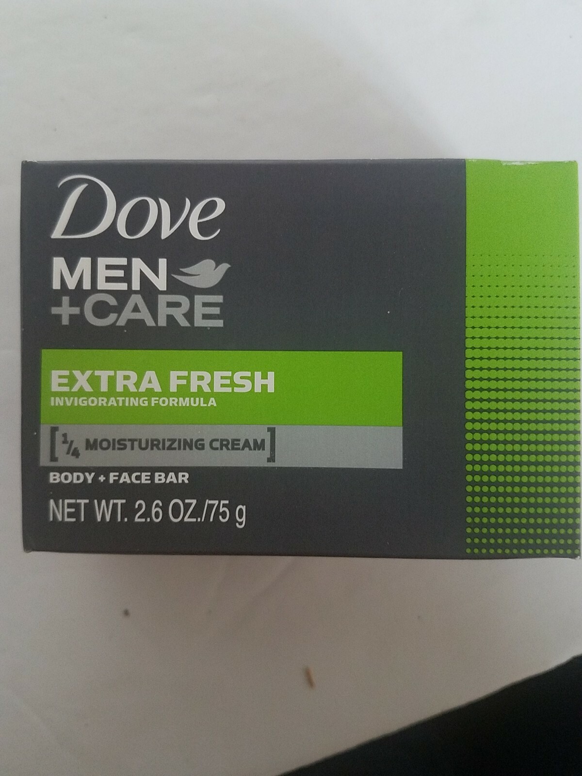 Dove Men + Care Extra Fresh 1/4 Moisturizing Cream Body Soap New
