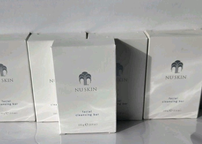 5 x Nu Skin Nutricentials Soap-Free Facial Cleansing Bar 3.5 oz for Normal Skin