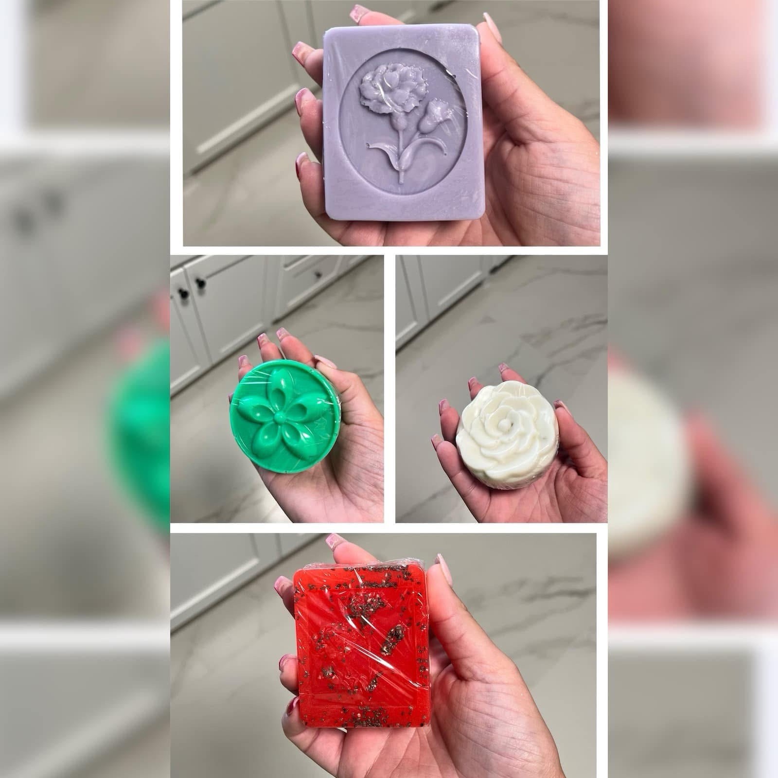 Jabones Artesanales Hechos A Mano Con Base De Glicerina De Shea Butter