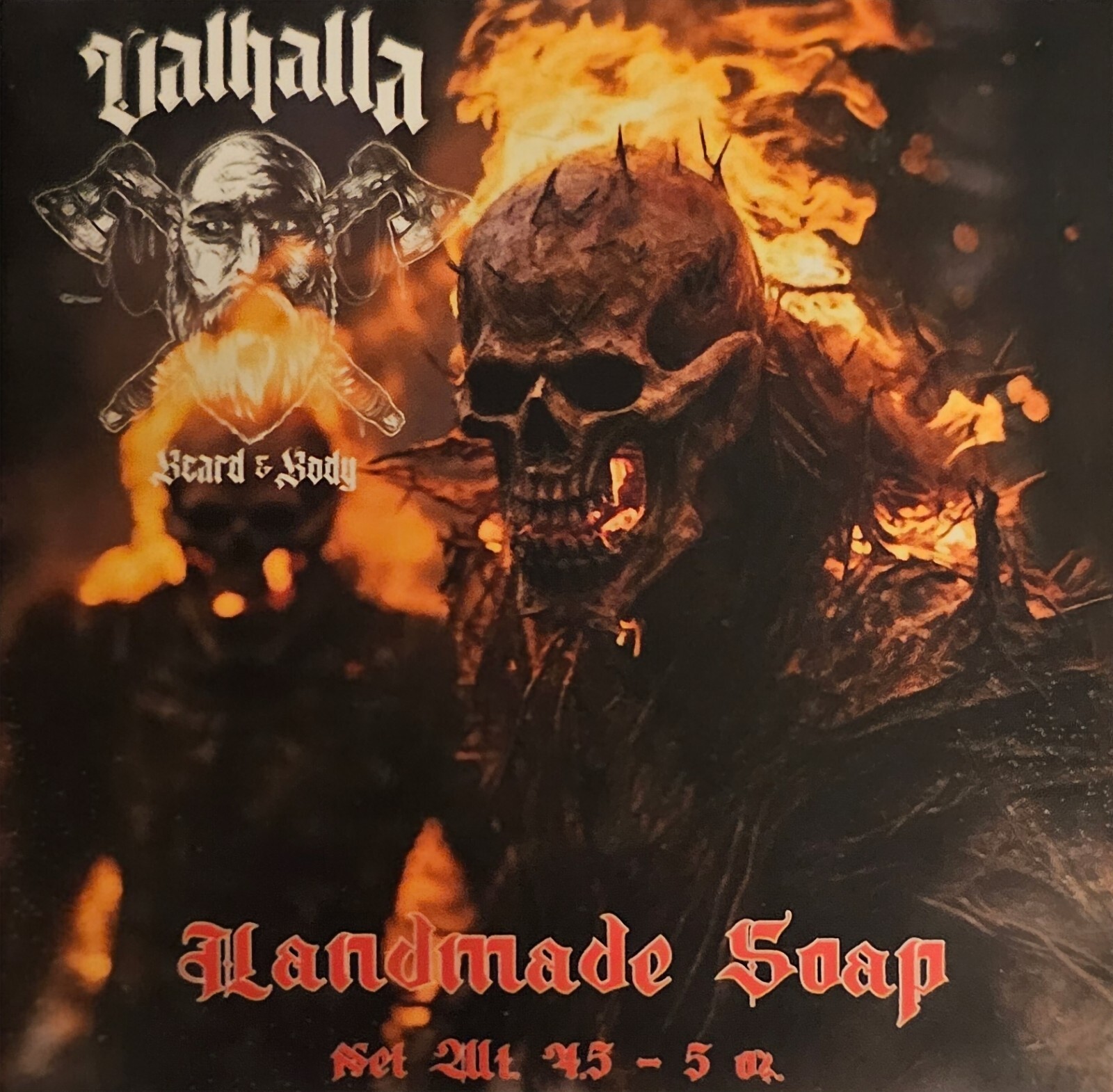 Valhalla Beard & Body Soap Rise Of The Draugr New