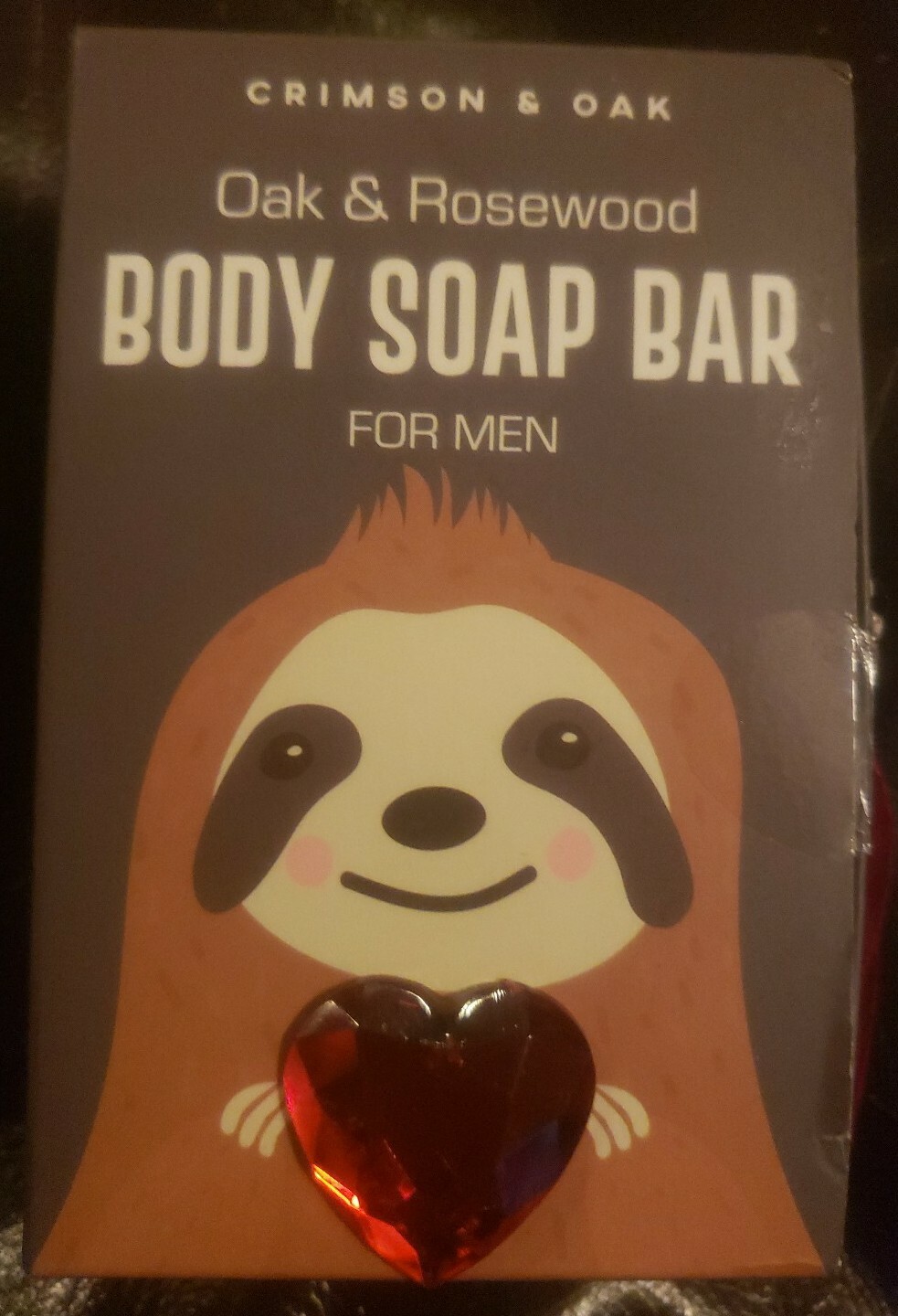 Crimson & Oak ‘Oak & Rosewood’ Men’s Body Soap Bar 9.8 oz