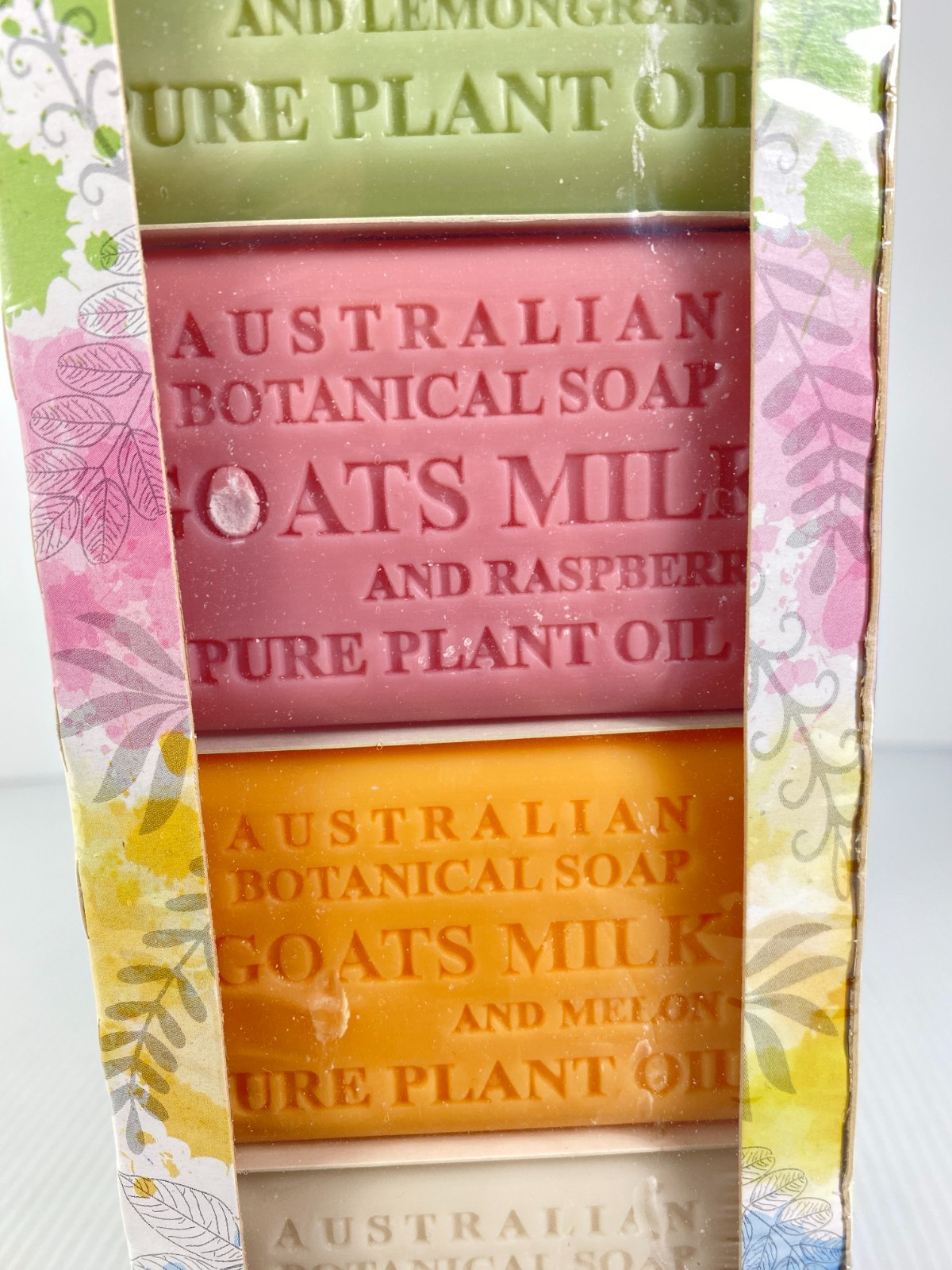 Australian Botanical Goats Milk Soap Bars 8 Bars pack