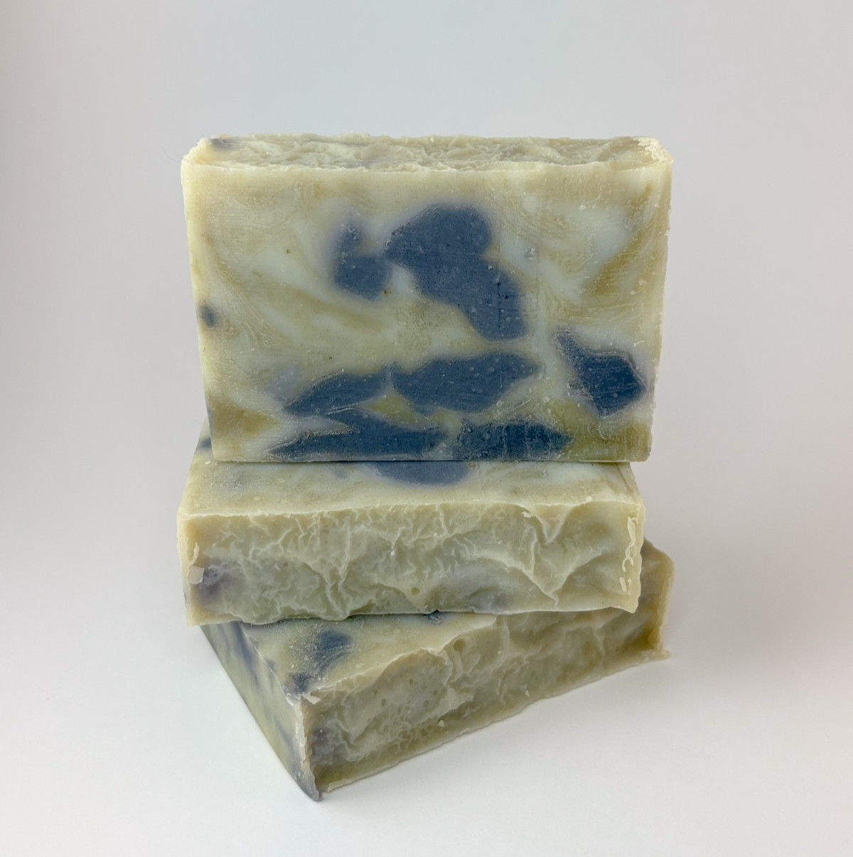 Handmade Spearmint Cold Process Soap with Shea Butter and Coconut Oil