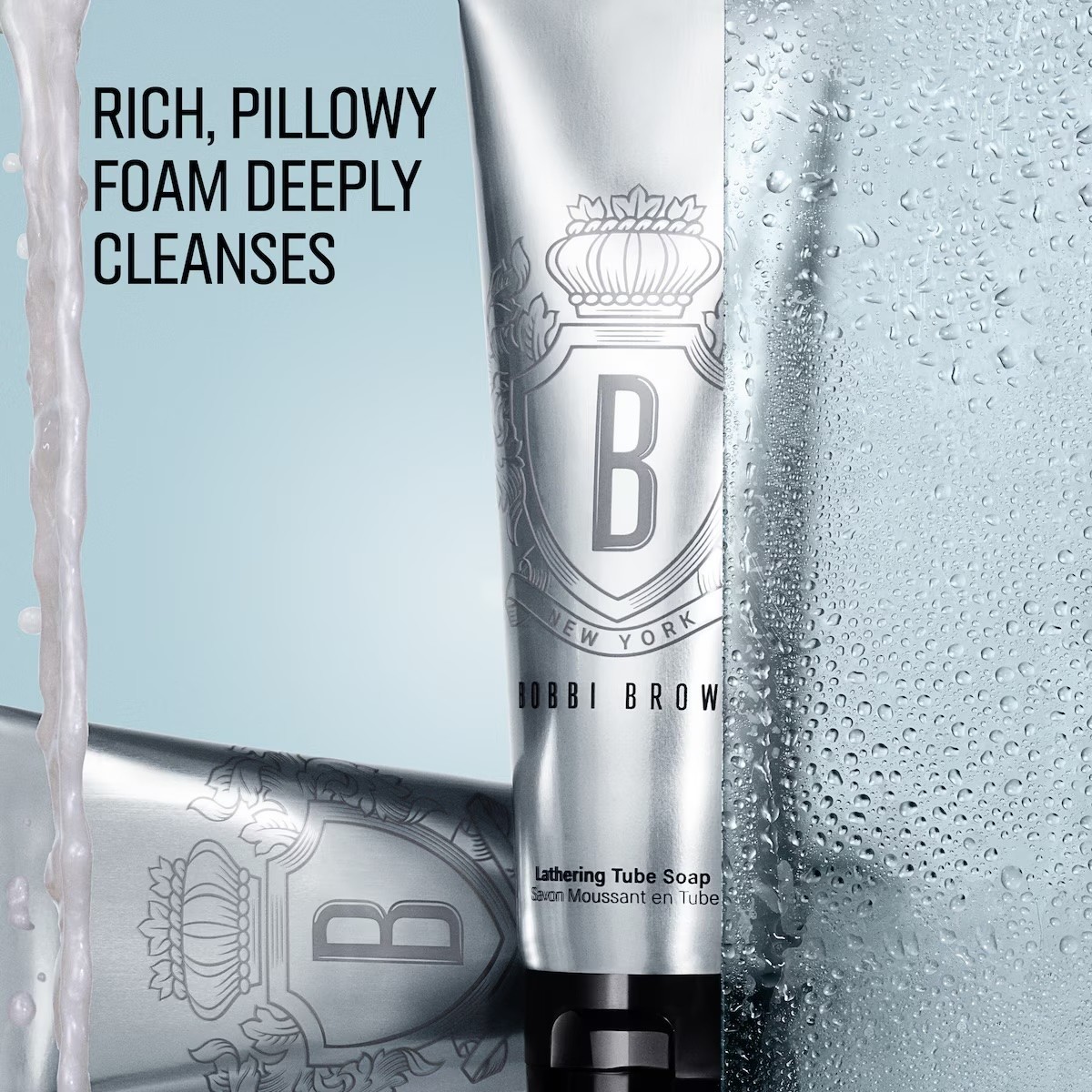 NIB Bobbi Brown Lathering Tube Soap – 4.2 oz / 125 ml