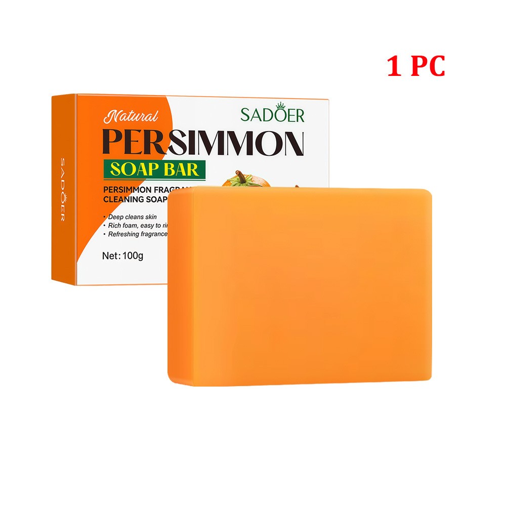 20x Persimmon Soap Bar for Body Odor Control, Organic Eliminating Odor Wash Soap