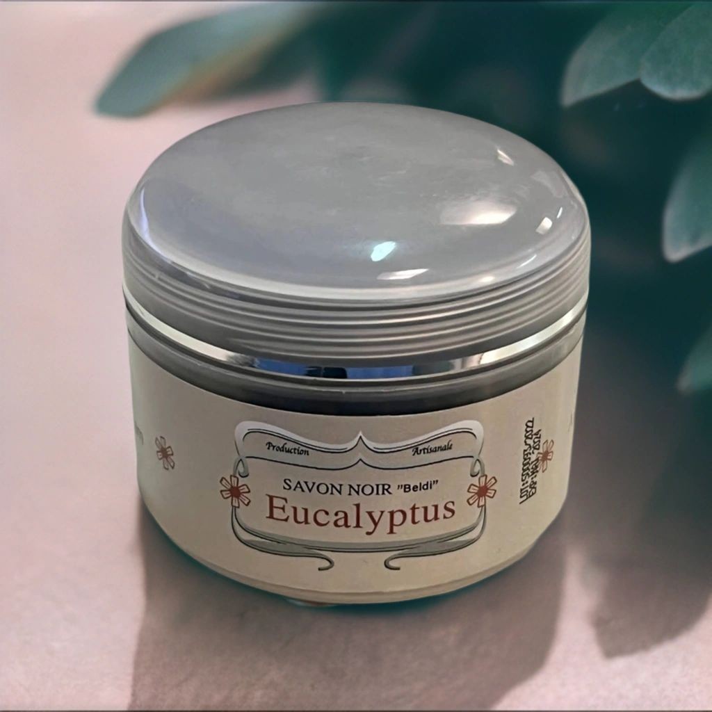 Lavender Artisanal Moroccan Beldi Black Soap