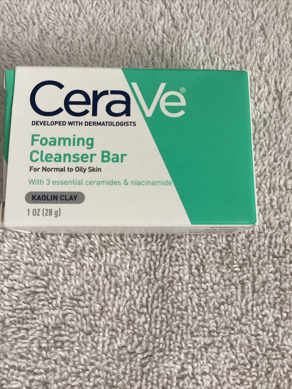 CeraVe Hydrating Cleanser Bar Normal Dry Skin Ceramides & Hyaluronic Acid