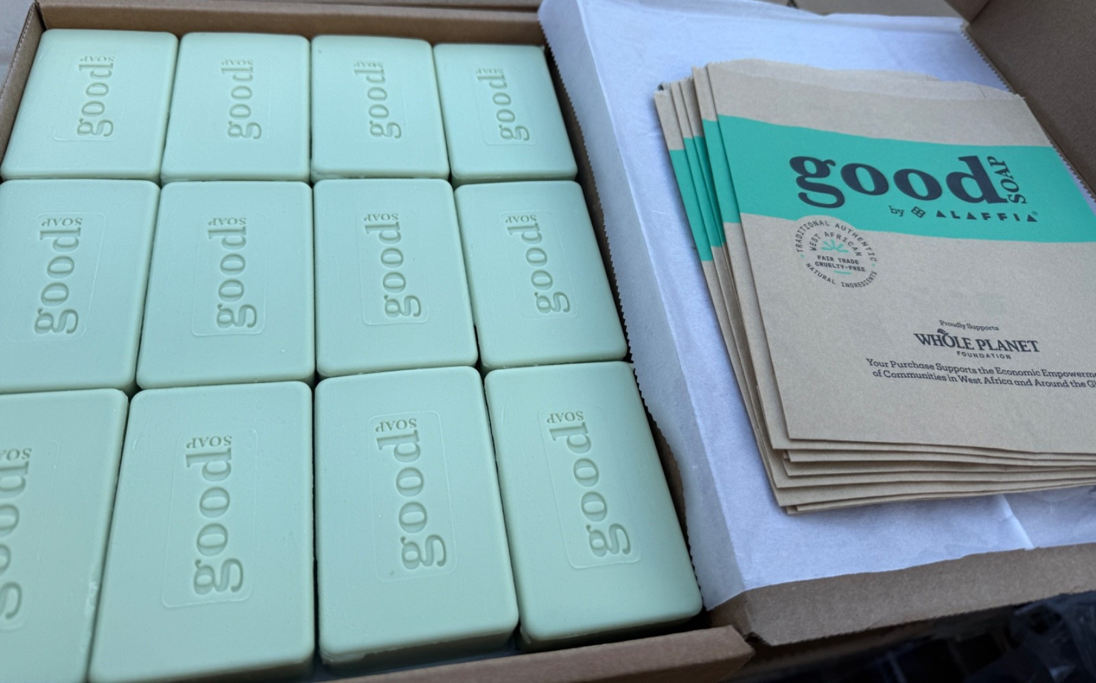 Alaffia (Wf), Good Soap Bar Avocado Bulk Unwrapped, Case Of 12, 5 Oz