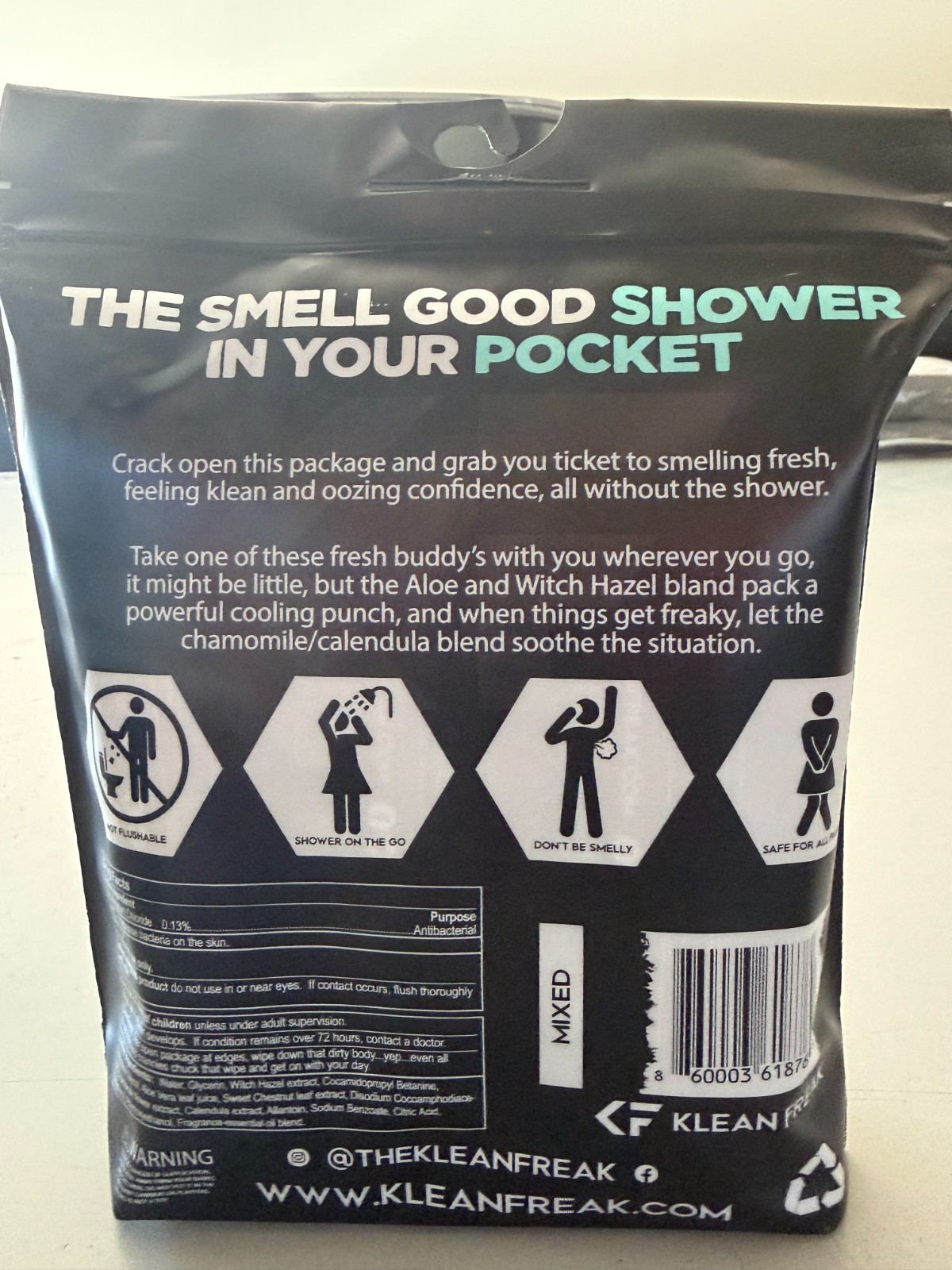 Klean Freak Body Wipes
