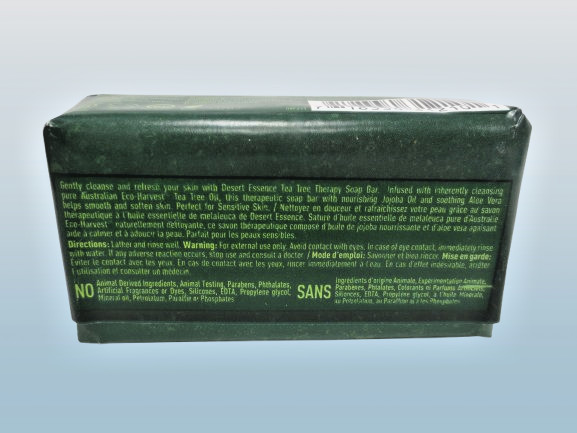 DESERT ESSENCE TEA TREE THERAPY SOAP BAR 5 OZ LOT OF 2