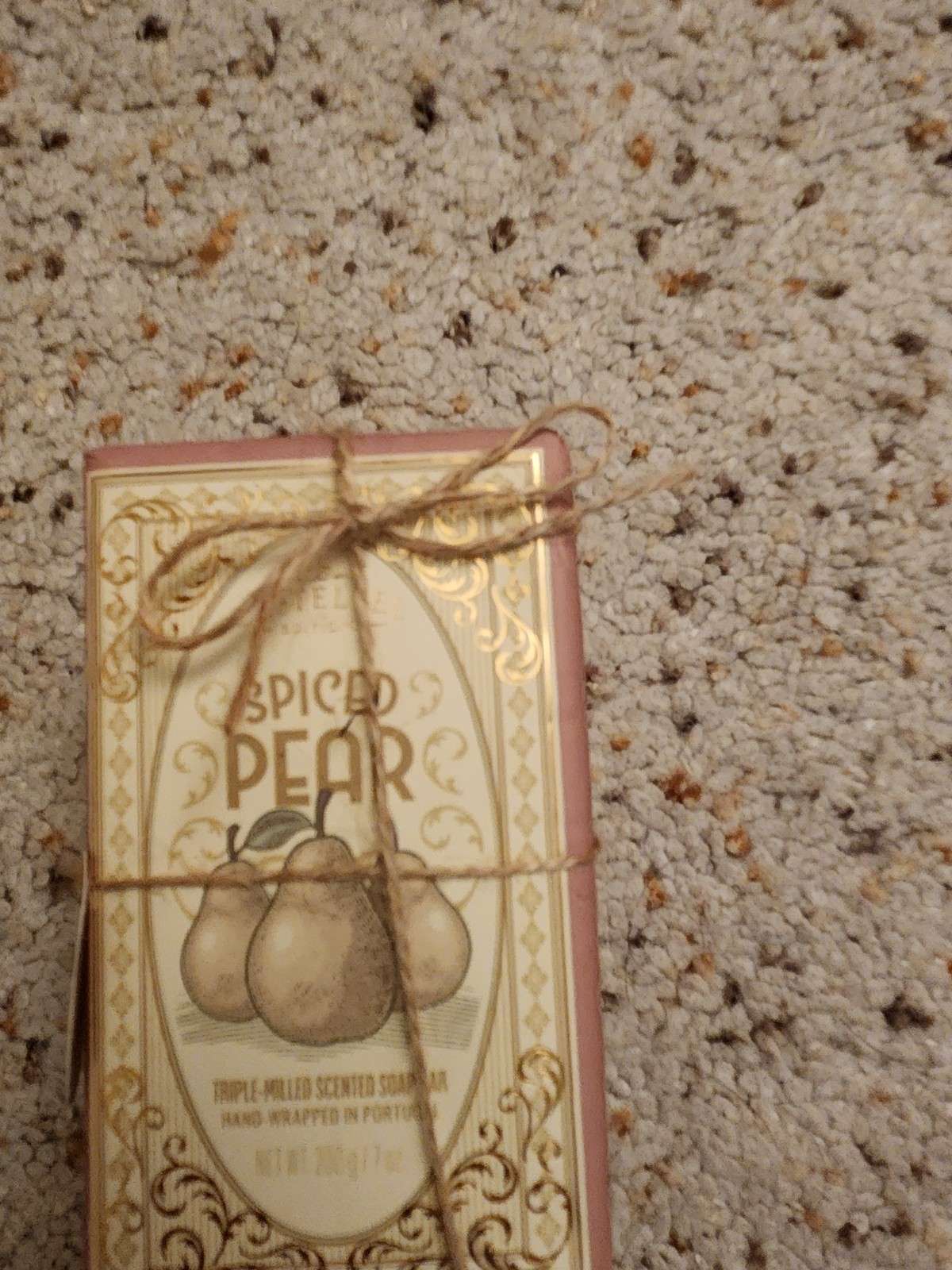Castelbel Spiced Pear Scented Soaps Bar 2 x 7 Oz. (2 Bars Total)