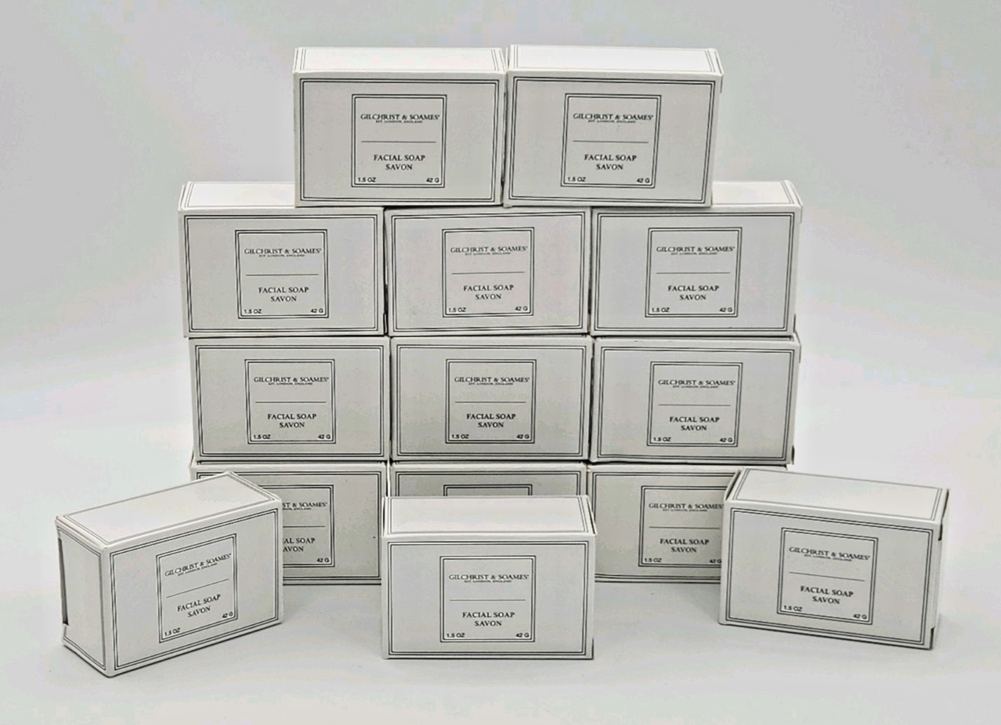 14 Bars Gilchrist & Soames Facial Soap Savon 1.5 oz Facial Soap Bars Travel Size