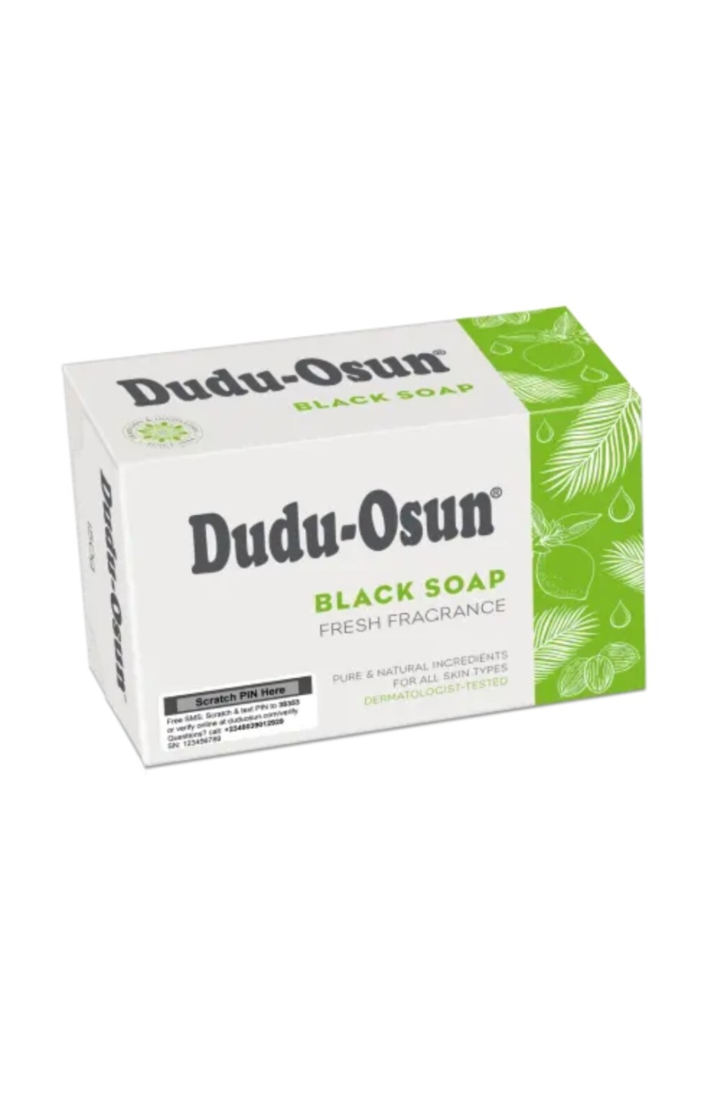 Tropical Naturals Dudu-Osun BLACK SOAP 150GM Soap Pure Natural Ingredien (3Bars)