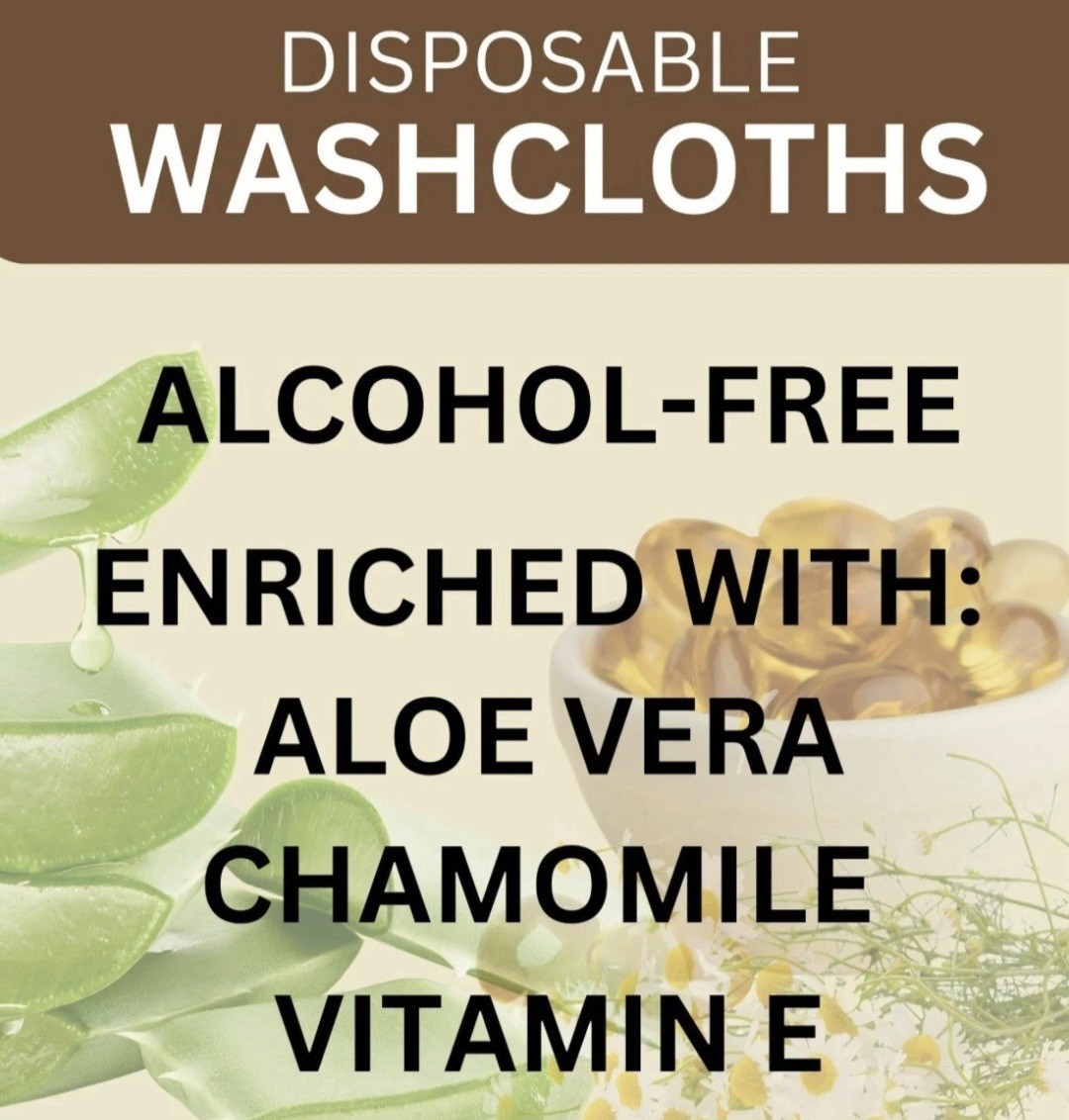 💚 YARDLEY LONDON (2-PACK) 18-COUNT 12″X8″ ●DISPOSABLE WASHCLOTHS● alcohol-free.