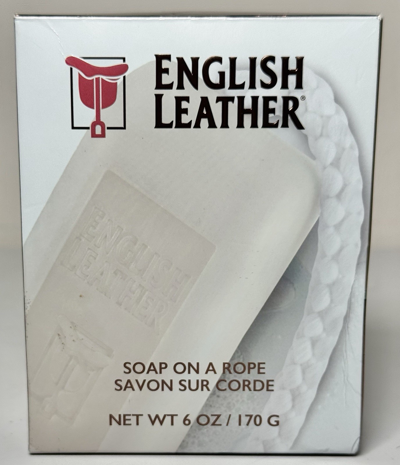 Dana English Leather Perfumed Soap On A Rope 6 oz For Men – Woody Citrus Scents