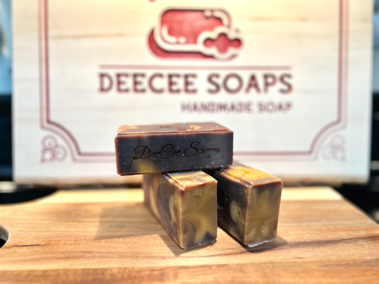 Pumpkin Pecan Waffles Homemade Soap. Each weigh a little over 5oz.