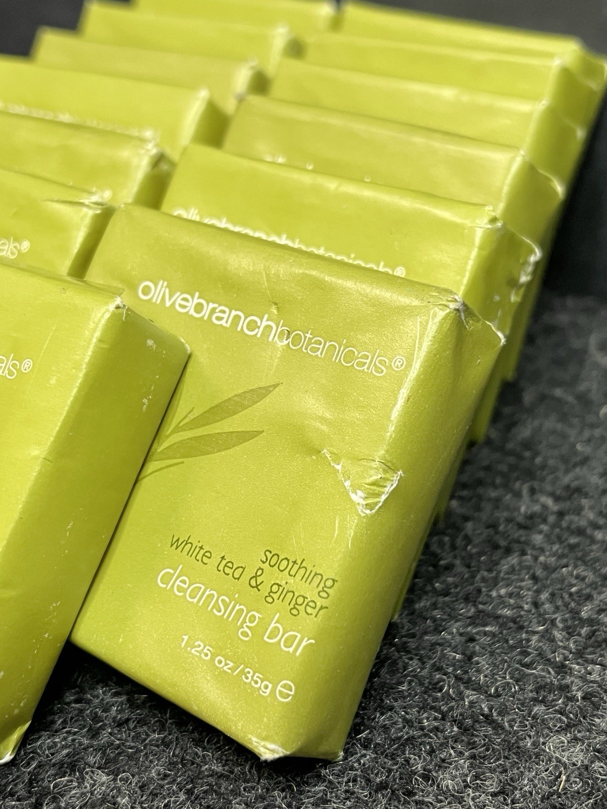 13 Olive Branch Botanicals Soothing White Tea & Ginger Cleansing Bars