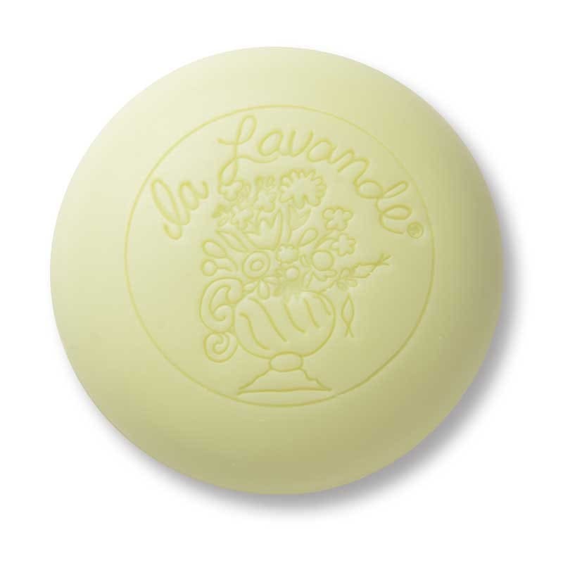French Hand & Face Soap- Linden Round by La Lavande-100g Imported