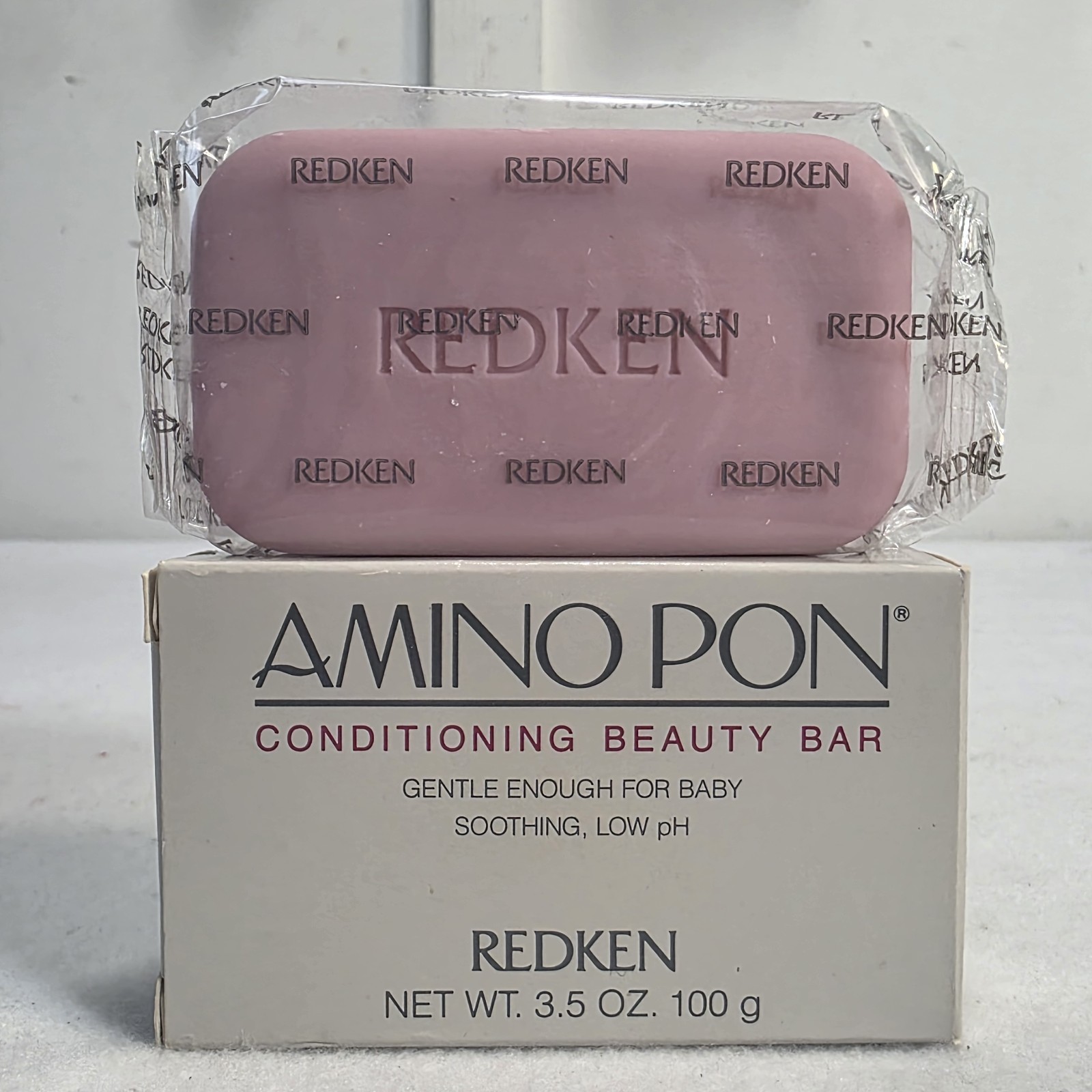 Redken Amino Pon Conditioning Beauty Soap Bar Low pH 3.5 oz DISCONTINUED 1990