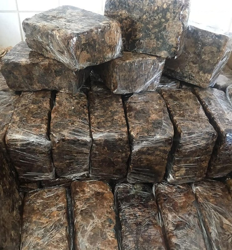 1 LB Raw African BLACK SOAP Organic From GHANA Pure Premium Quality 16 Ounces
