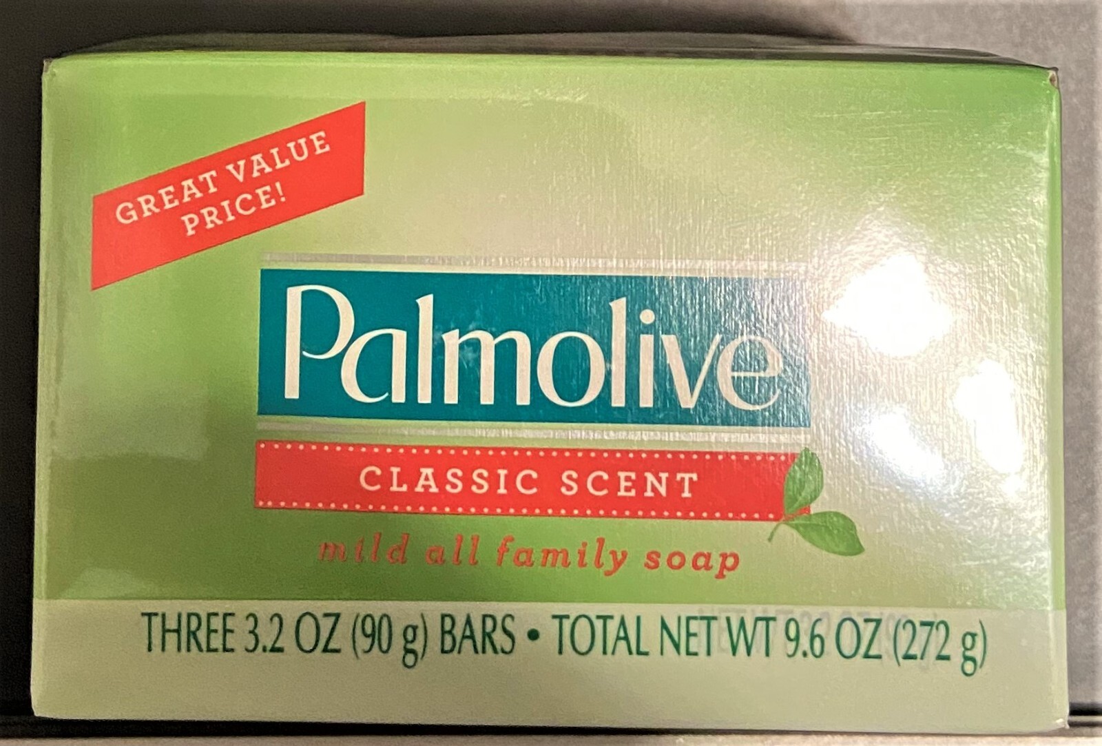 Palmoliver Classic Scent Bar Soap Pack of 3 – 3.2 oz Bars