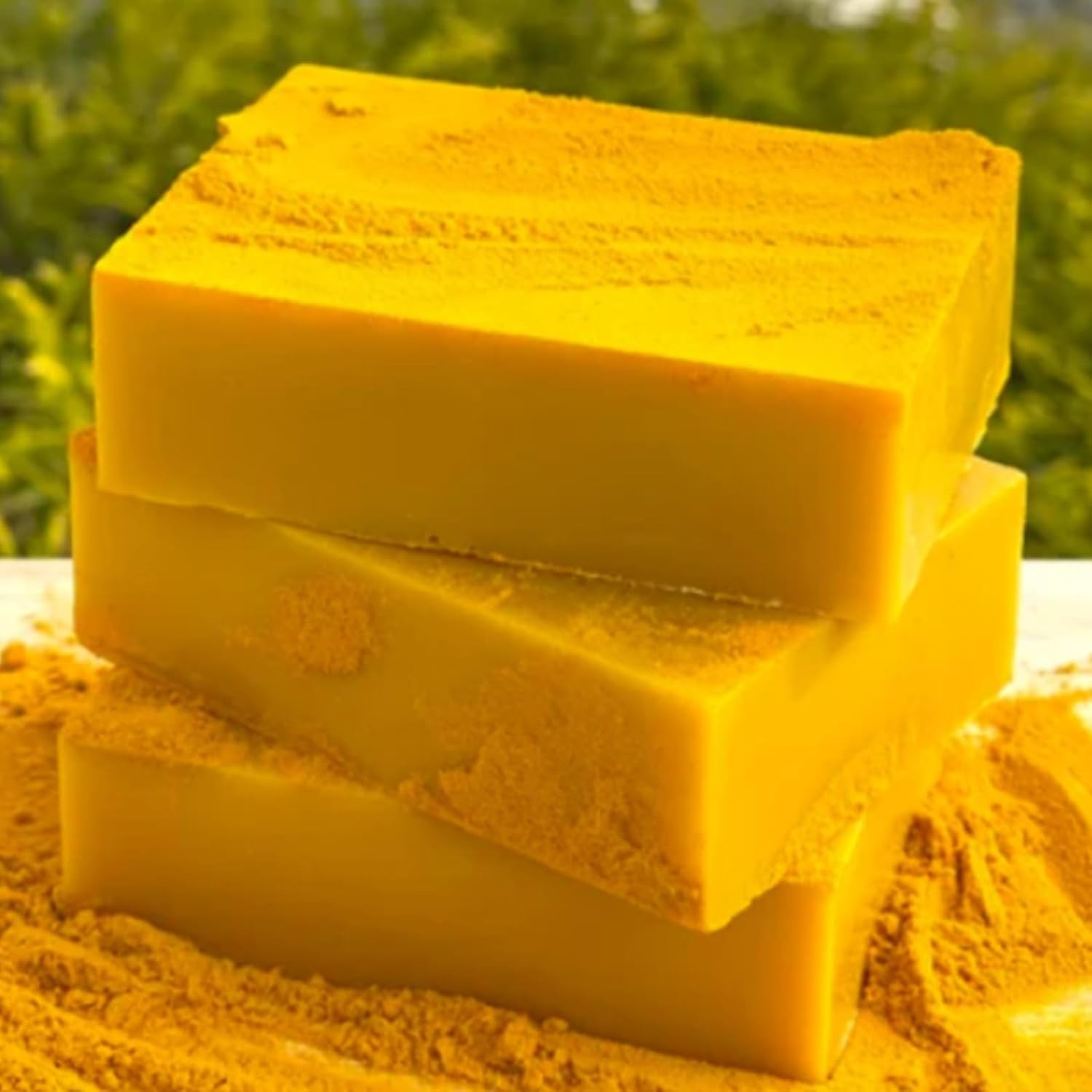3-6PCS Lemon Turmeric Soap,Turmeric Soap Bar for Face&Body,Natural turmeric Hand