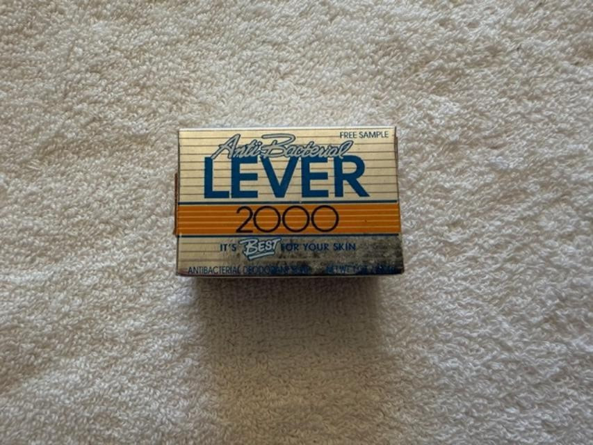 Vintage Lever 2000 BEST White Soap Bar 1oz NEW SEALED