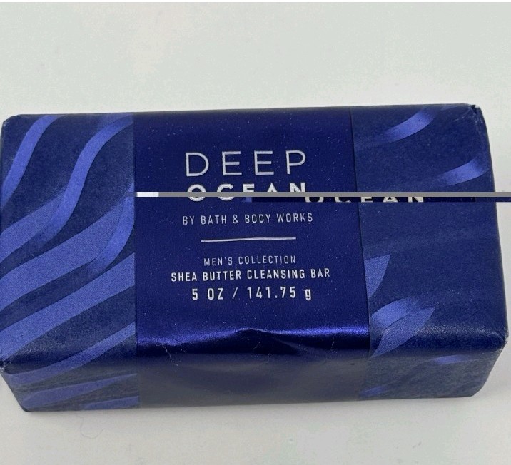Bath & Body Works OCEAN Men’s Collection 5oz Cleansing Bar Soap – Lot of 2
