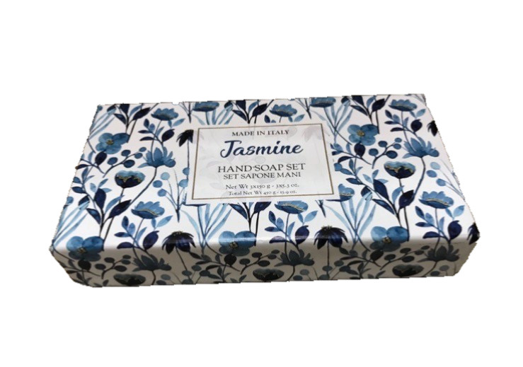 La Florentina~Saponerie~Jasmine~3 Soap Set~Made in Italy~3 bars ~5.3 oz each~New