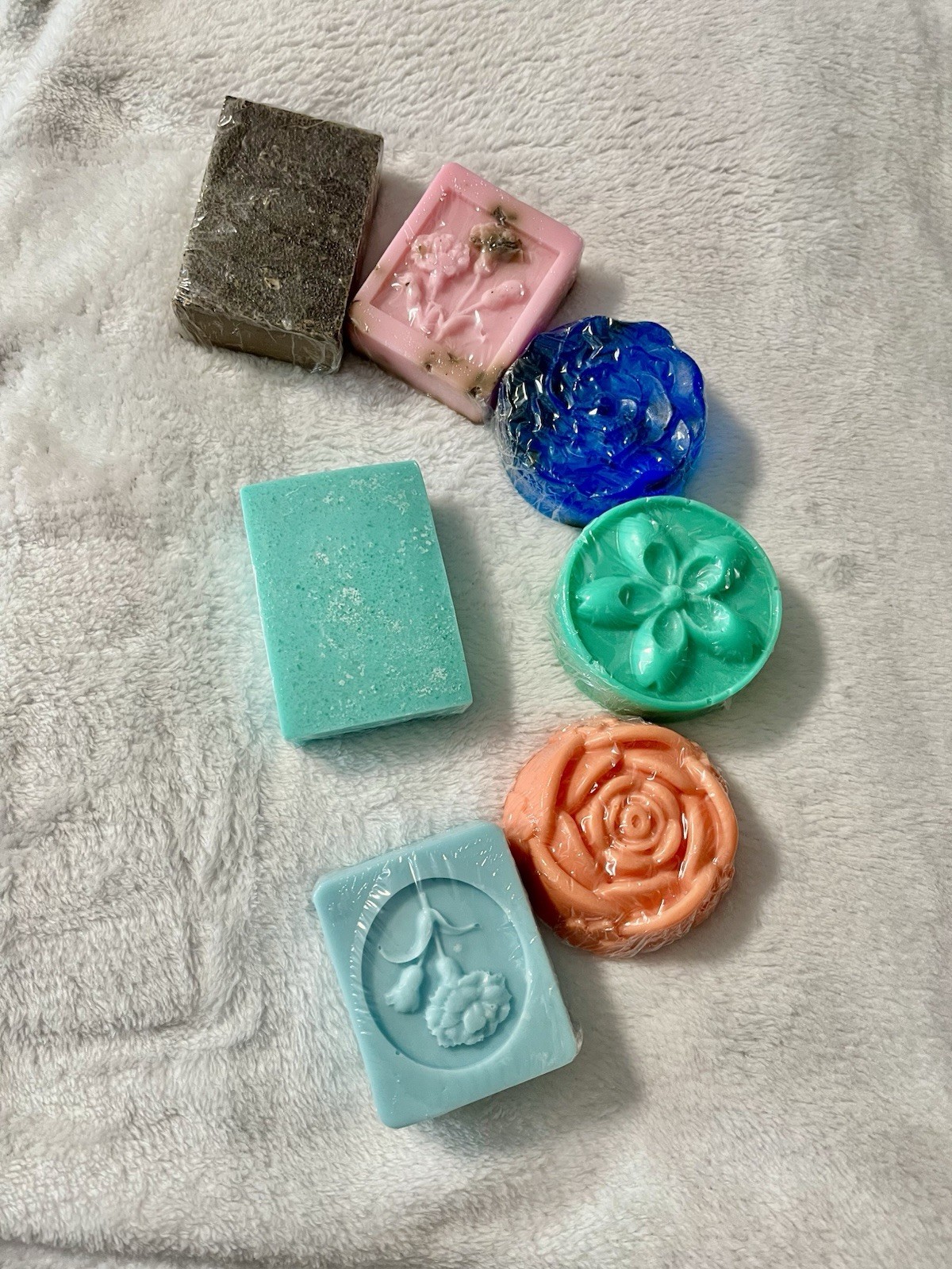 Jabones Artesanales Hechos A Mano Con Base De Glicerina De Shea Butter