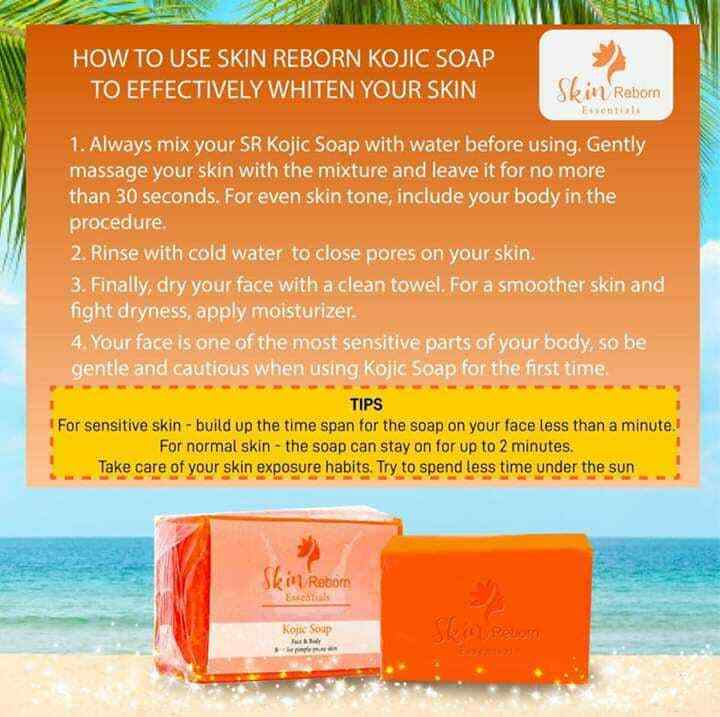 Skin Reborn Essentials Kojic Soap 150g. USA SELLER