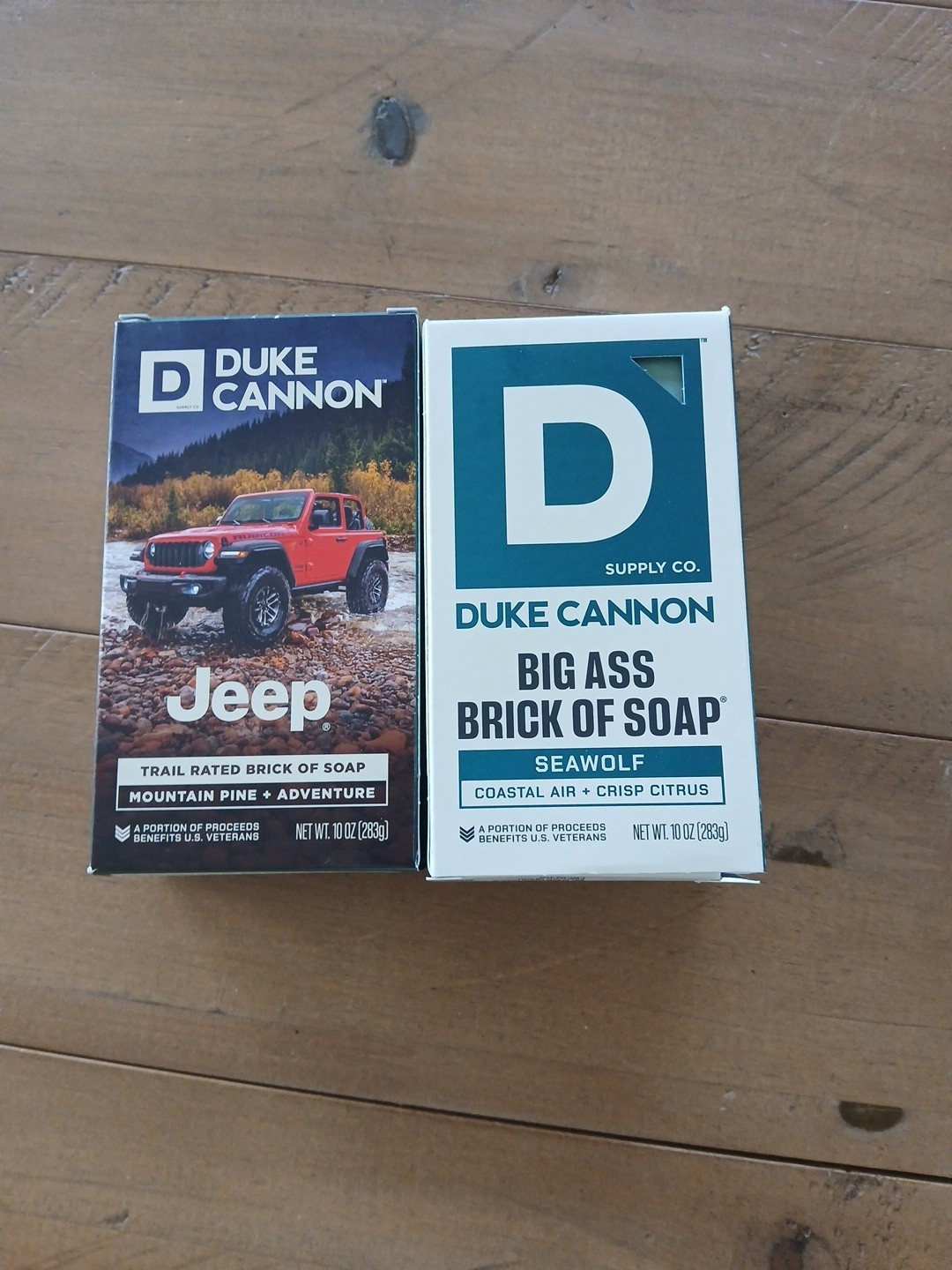 Duke Cannon Jeep® Brand American Legend Brick of Soap 10oz And Big ASS BAR
