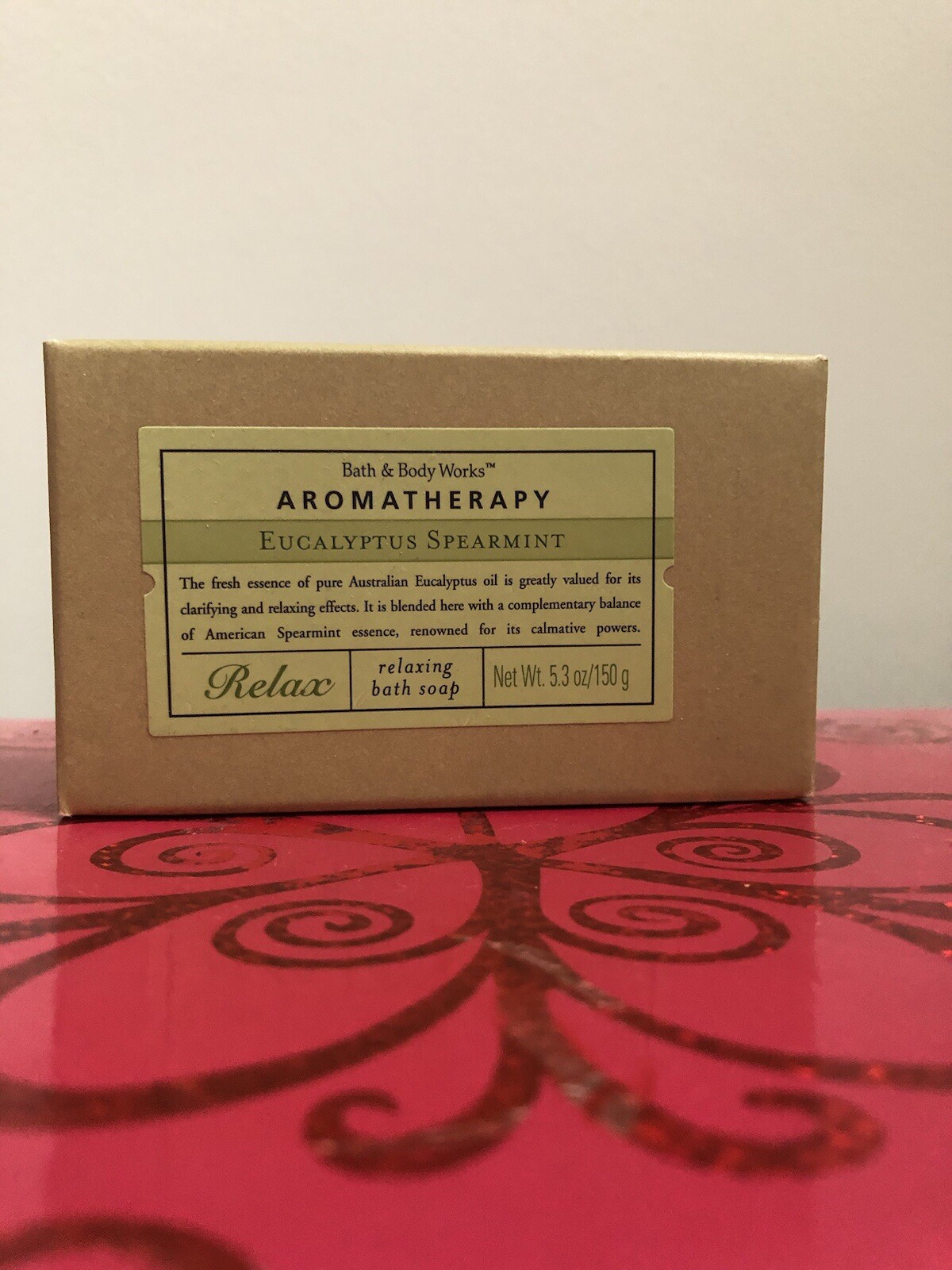 Bath & Body Works EUCALYPTUS SPEARMINT Originals Soap Bar 5.3 oz VERY Rare