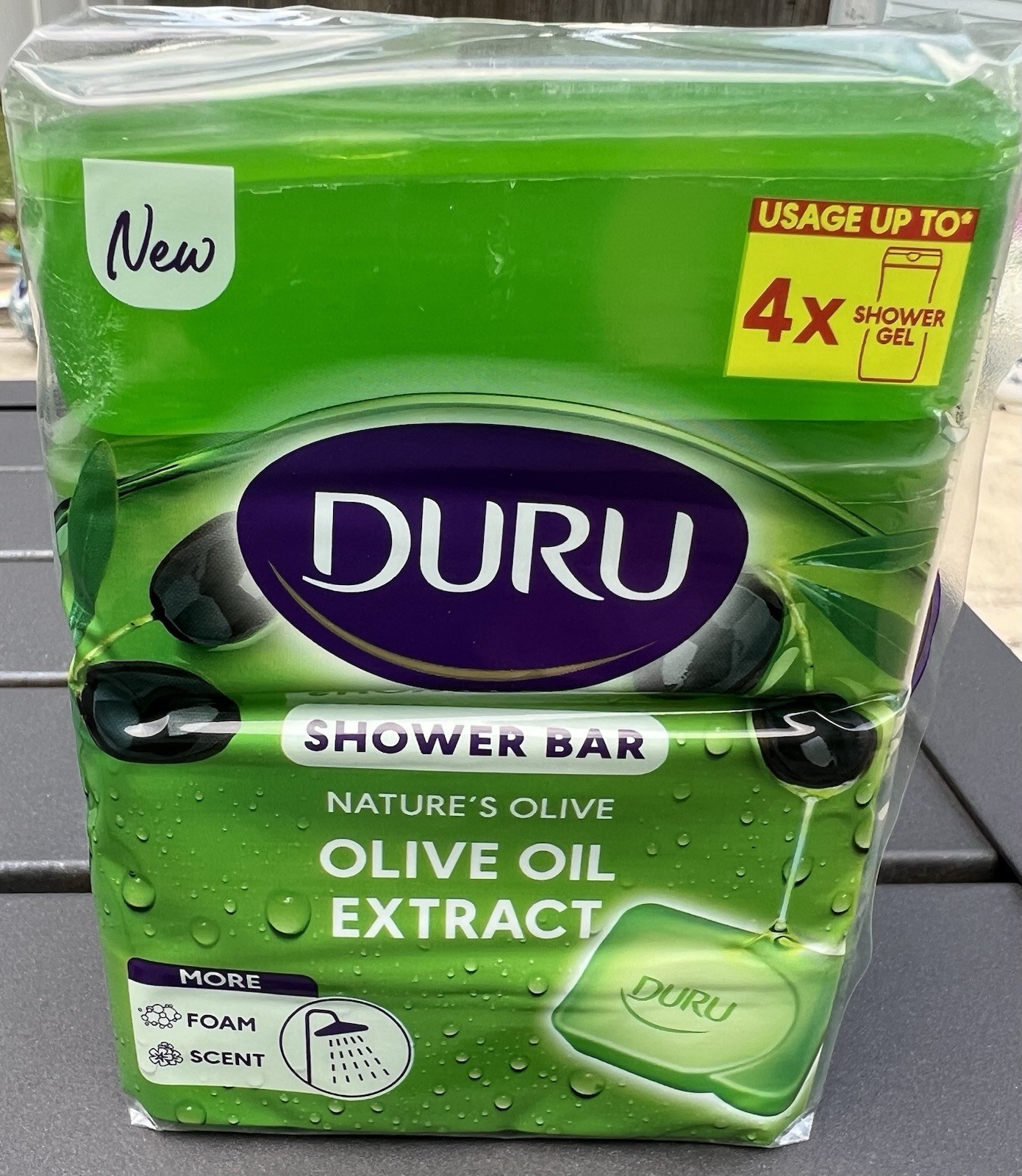 DURU Shower Bar Soap Nature ‘s OLIVE.OLIVE OIL EXTRACT.600g