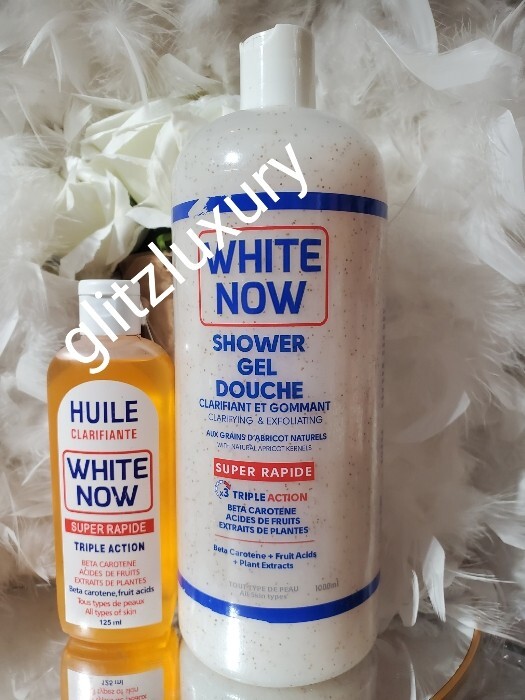 2pcs. LANA White Now exfoliating shower gel & OIL. Super Rapid👌 3triple action