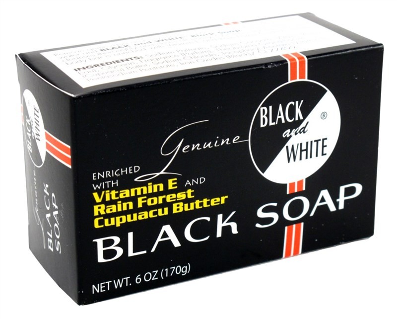 Black & White Black Soap With Vitamine & Cupuacu Butter 6 Ounce