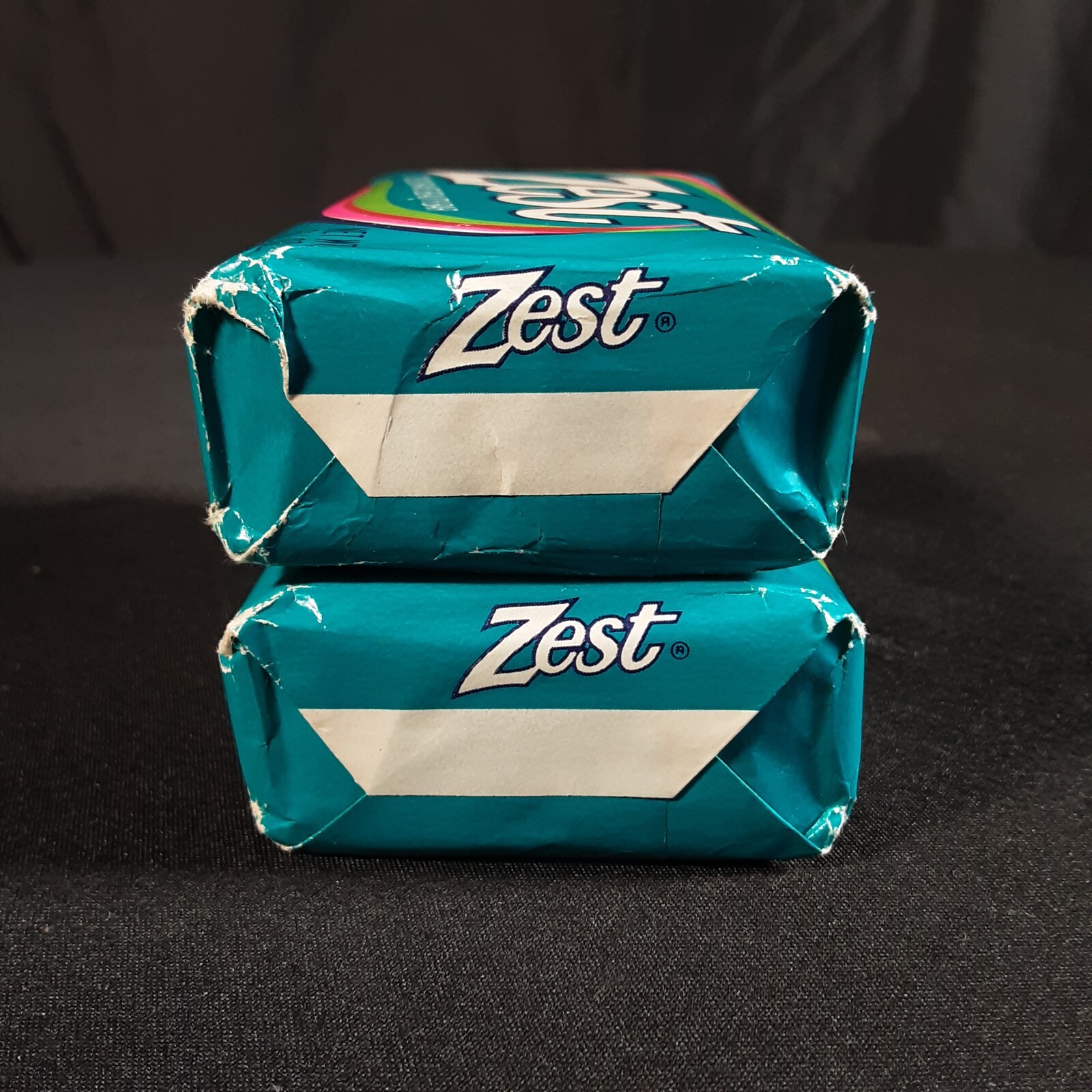 2pk Vintage Original Zest Deodorant Bar Soap Size 5-1/2oz Bath Bar NOS
