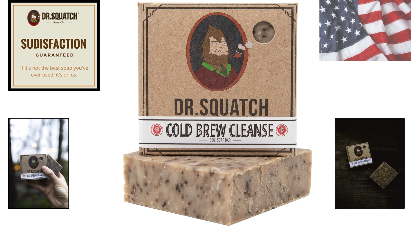 Cold Brew Cleanse Coffee Soap Bar – Blend of Shea Butter, Salt, Kaoilin Clay,…