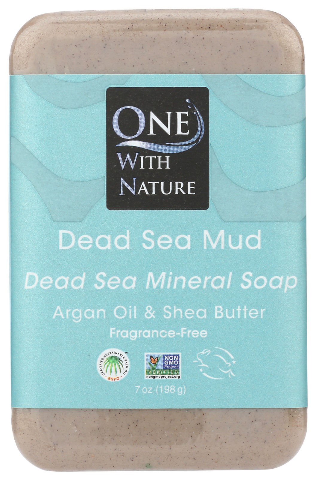One With Nature Dead Sea Mud Bar Soap 7 Oz 3 Pack