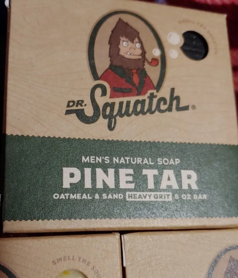 Dr. Squatch Lot of 4 Bars of Soap