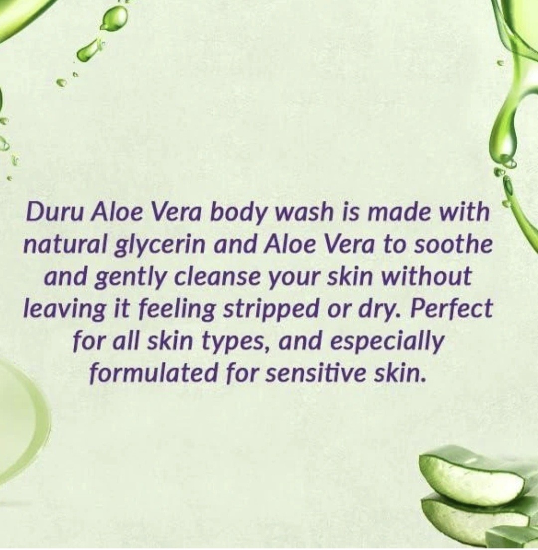 💜 DURU 💜 3.75 Oz. Hydro Pure 🫧 ●ALOE VERA● 🫧 Gentle Cleansing Body Bar Soap.