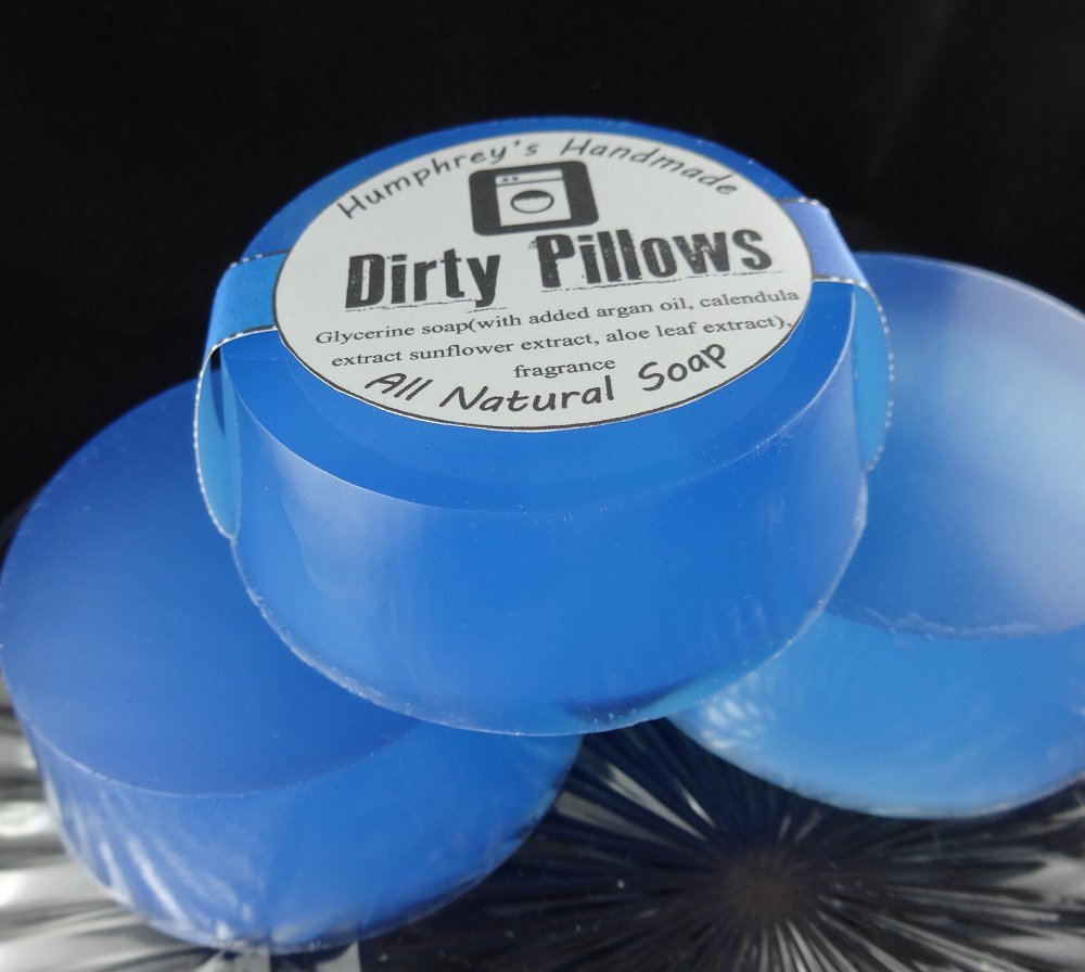 DIRTY PILLOWS Fabric Softener Scent Soap Men’s Beard Wash Shave Unisex Glycerin